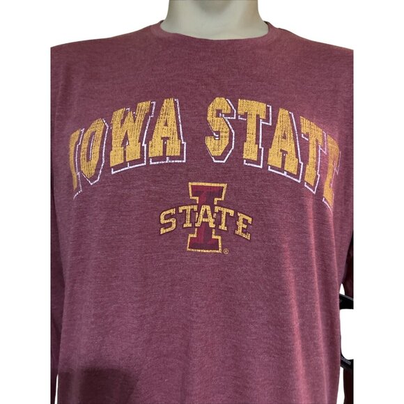 Iowa State Cyclones Men’s Long Sleeve Shirt Colosseum Soft Large New - Picture 4 of 6